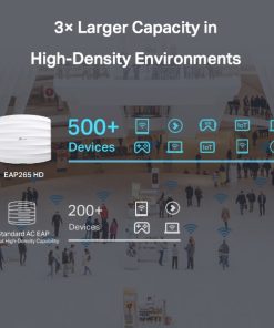 Access Point Wi-Fi Gắn Trần Gigabit MU-MIMO AC1750 TP-Link EAP265 HD_LNTEK