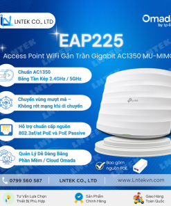 Bộ Phát Wi-Fi Gigabit AC1350 MU-MIMO TP-Link EAP225_CÔNG NGHỆ LNTEK