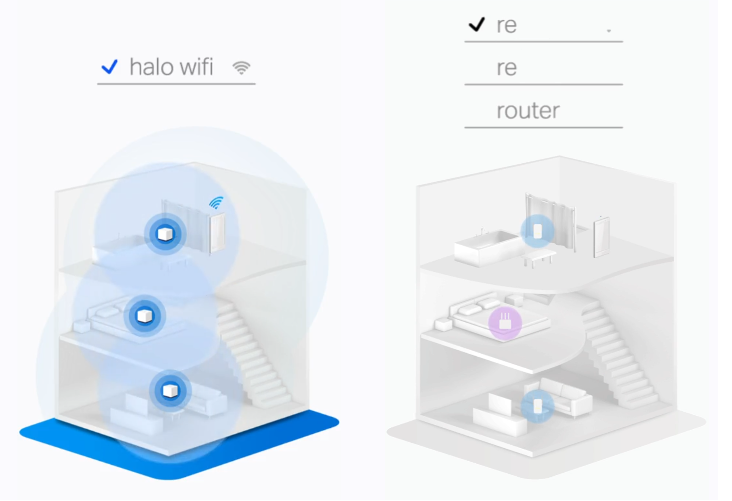 Bộ Phát WiFi Mesh Wi-Fi 5 AC1900 Mercusys Halo H50G.