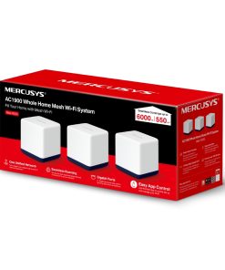 Bộ Phát Wifi Mesh WiFi 5 AC1900 Mercusys Halo H50G (3-Pack)_LNTEK