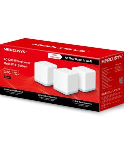Hệ Thống Mesh Wi-Fi 5 AC1200 Toàn Bộ Nhà Mercusys Halo S12 (3-Pack)