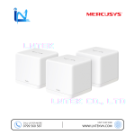Hệ Thống Mesh WiFi 6 AX1500 Toàn Bộ Nhà Mercusys Halo H60X (3-Pack)