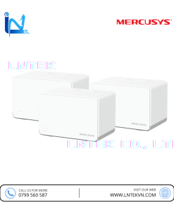 Hệ Thống Mesh Wi‑Fi 6 AX1800 Mercusys Halo H70X (3-Pack)_LNTEK CO., LTD