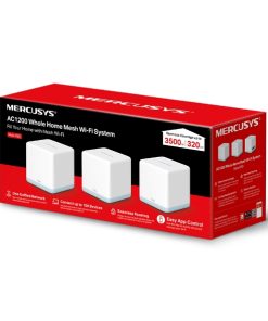 Hệ Thống Wifi Mesh Mercusys Halo H30 (3-Pack) Chuẩn AC1200 Dành Cho Gia Đình_LNTEK