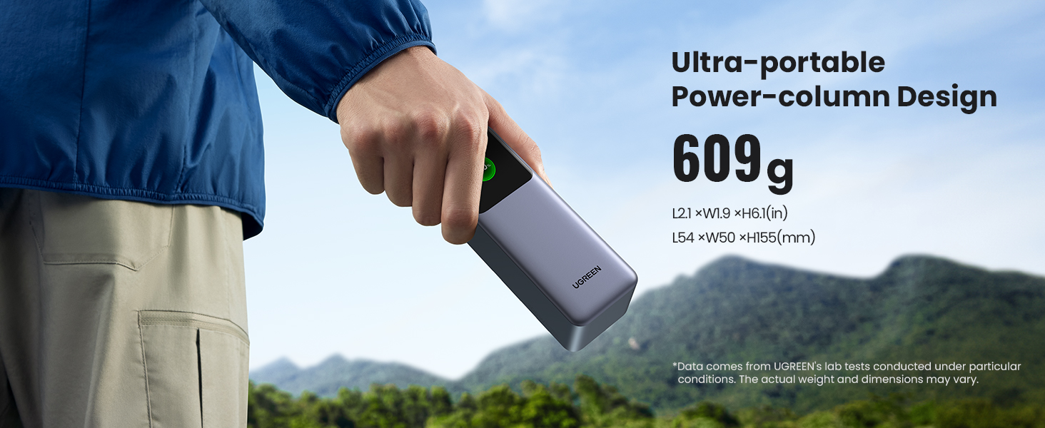 Pin dự phòng Ugreen 25000mAh 200W chinh hang_LNTEK Pin dự phòng Ugreen 25000mAh 200W chinh hang_LNTEK