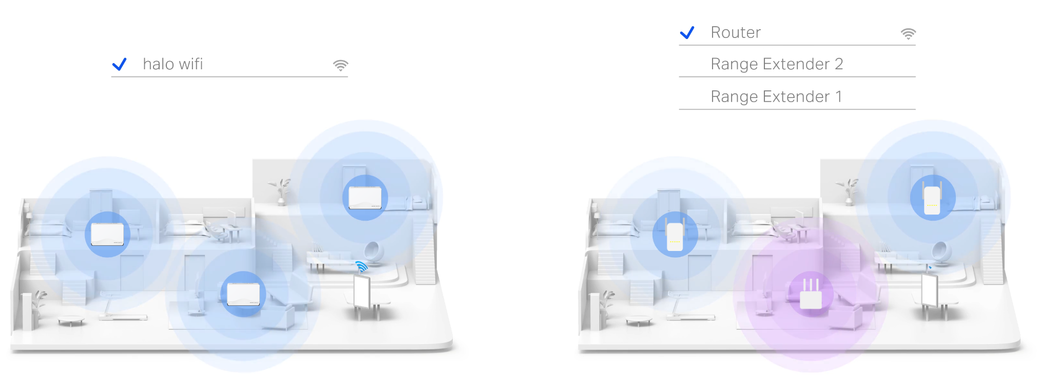 WiFi Mesh Wi-Fi 7 BE3600 Mercusys Halo H27BE