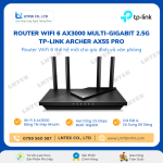 Bộ Phát WiFi 6 TP-Link Archer AX55 Pro AX3000 Multi-Gigabit với hai cổng 2.5G