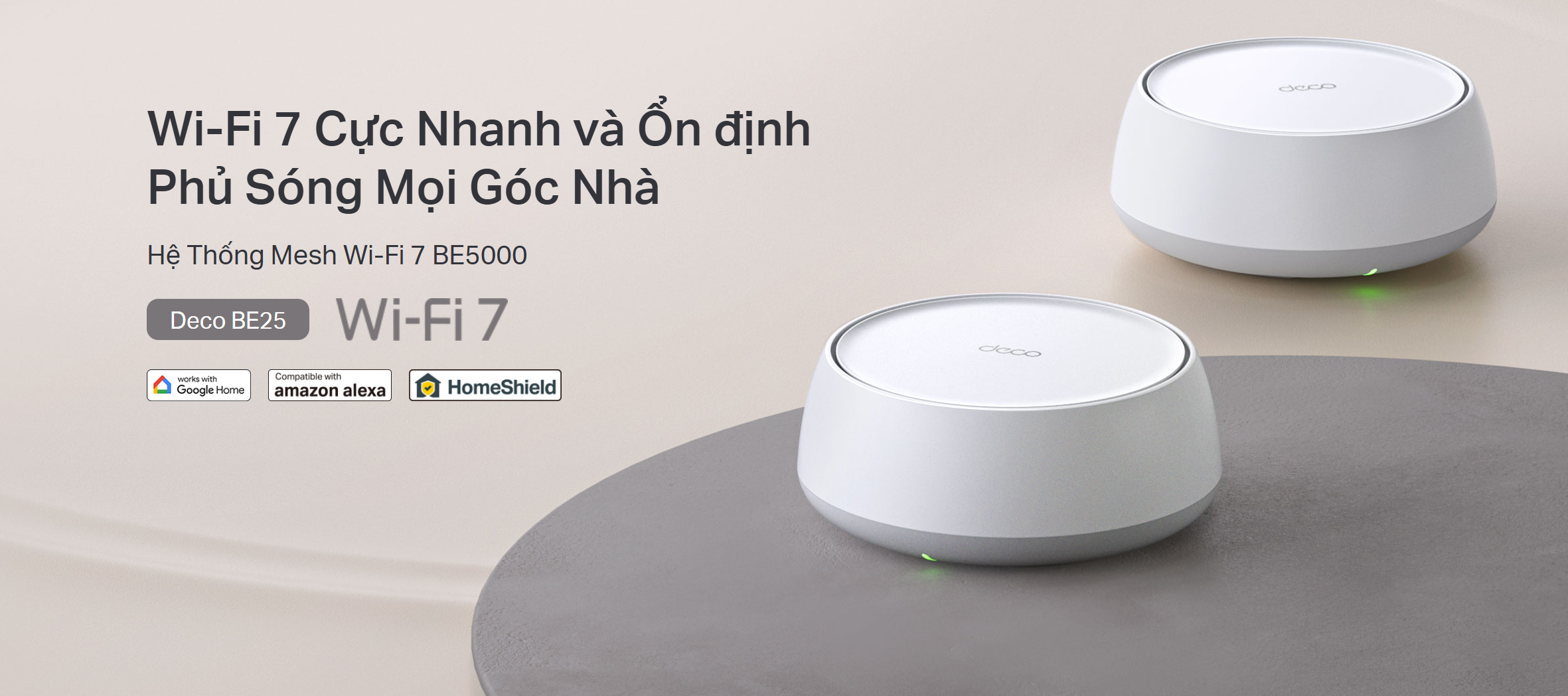 Bộ Phát Wifi TP-LINK Deco BE25 BE5000