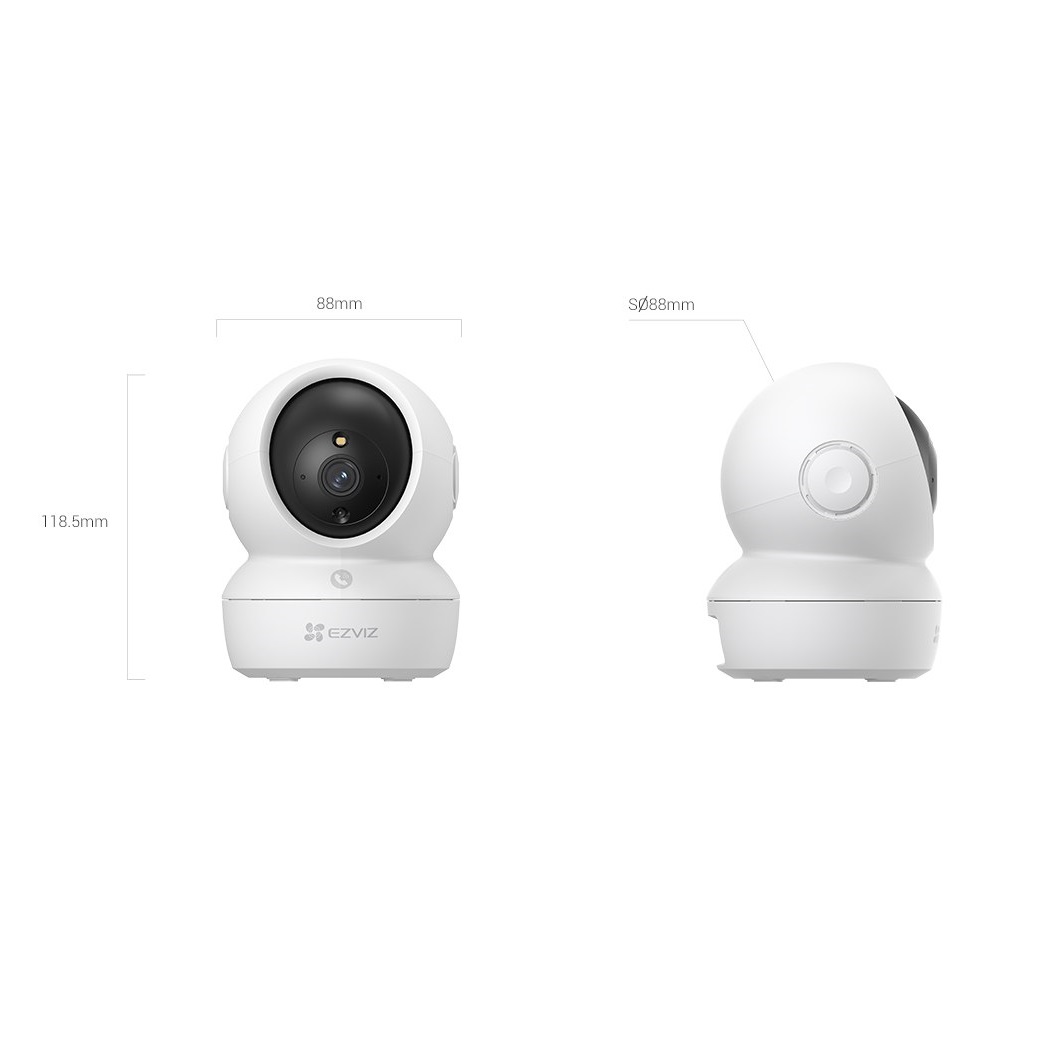 Camera Ezviz C6N Pro 2K 3MP wifi, nút call gọi điện, hồng ngoại 10m, đàm thoại 2 chiều - Ảnh 6