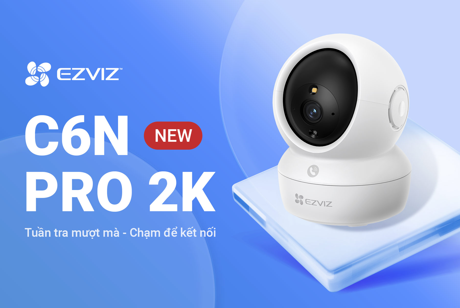 Camera Ezviz C6N Pro 2K 3MP wifi, nút call gọi điện, hồng ngoại 10m_LNTEK Camera Ezviz C6N Pro 2K 3MP wifi, nút call gọi điện, hồng ngoại 10m_LNTEK