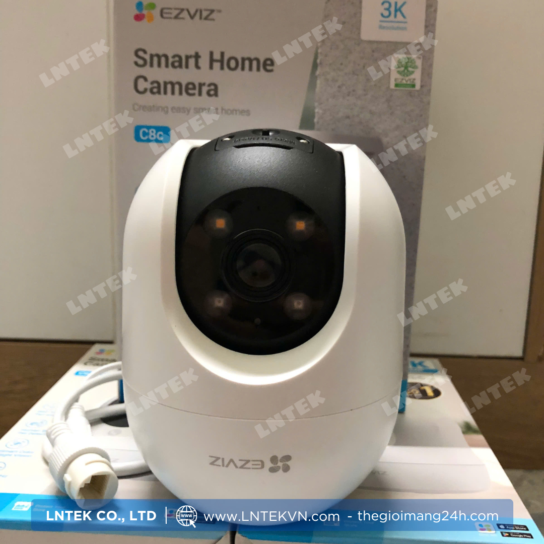 Camera wifi ngoài trời 360 độ Ezviz C8C 3K 5MP chinh hang_LNTEK