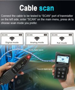 Bộ Test Cáp Mạng Noyafa NF-8209 Kiểm Tra Và Dò Cáp Mạng_LNTEK CO., LTD