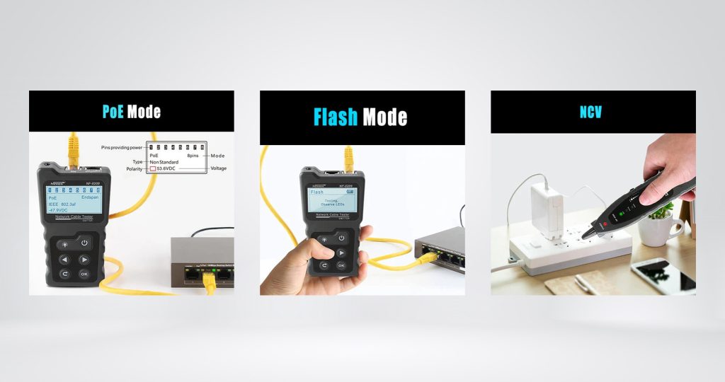 Máy test Cáp Mạng Noyafa NF-8209 Kiểm Tra Và Dò Cáp Mạng_LNTEK