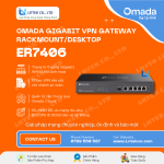 Router TP-Link ER7406 Omada Gigabit VPN Gateway