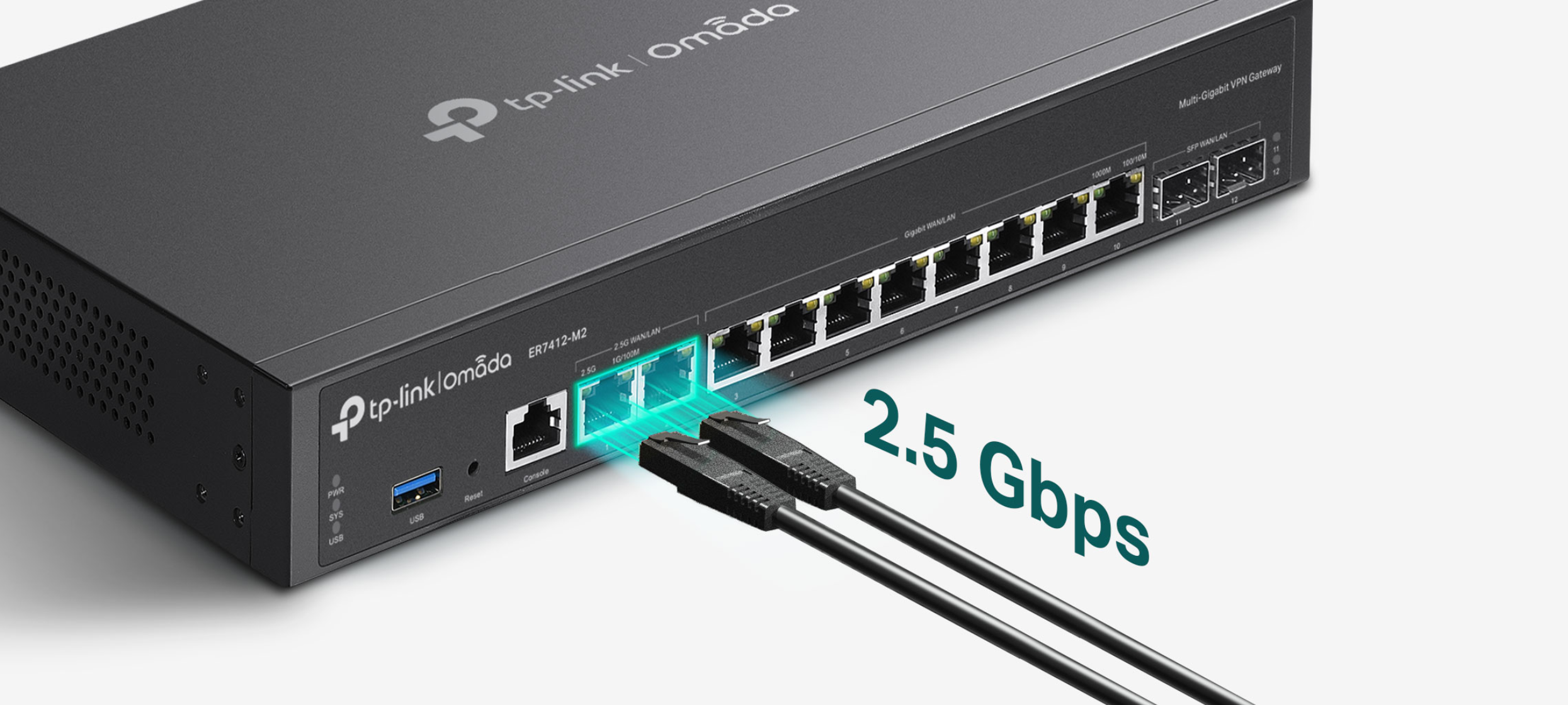 Router TP-Link ER7412-M2 Omada Multi-Gigabit VPN Router TP-Link ER7412-M2 Omada Multi-Gigabit VPN