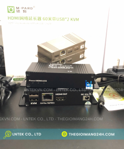 Bộ Nối Dài HDMI 60m to LAN + 2 USB M-PARD MD131